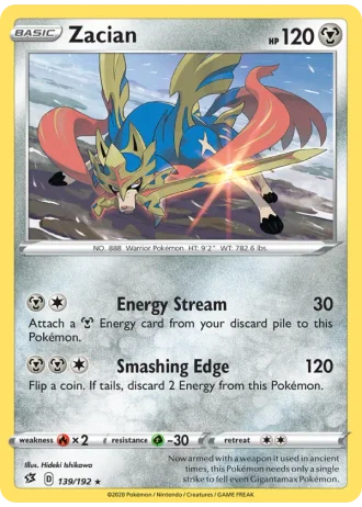 Zacian #139 — Rebel Clash