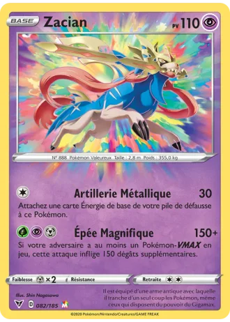 Zacian #82 — Voltage Éclatant
