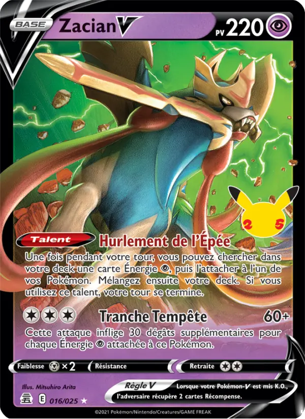 Zacian V #16 — Célébrations