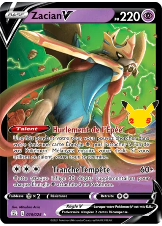 Zacian V #16 — Célébrations