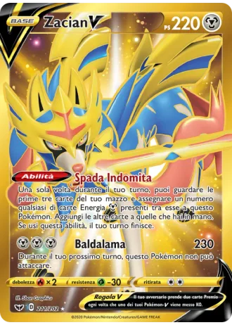 Zacian V #211/202 — Spada e Scudo