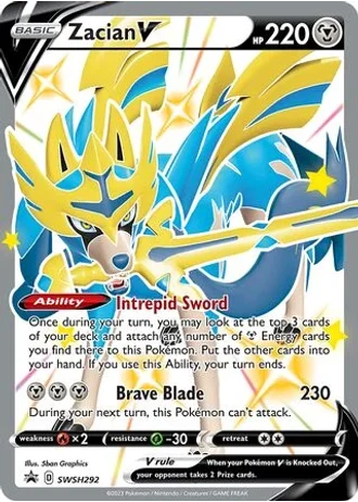 Zacian V SWSH292 — Sword & Shield Promos