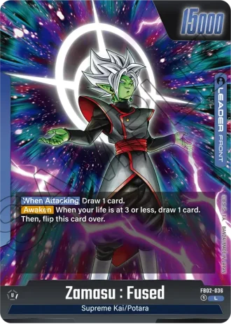 Zamasu : Fused  FB02-036 — Blazing Aura (FB02)