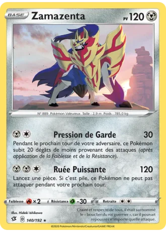 Zamazenta #140/192 — Clash des Rebelles