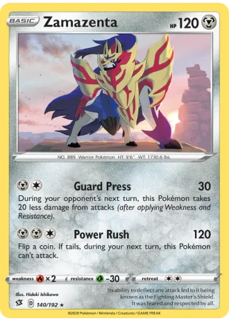 Zamazenta #140/192 — Rebel Clash