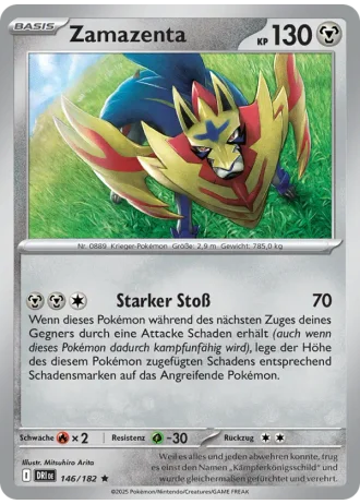 Zamazenta #146/182 — Ewige Rivalen