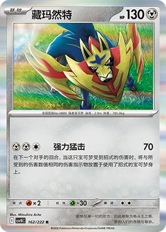 Zamazenta #162/222 — Chasing Glory Together