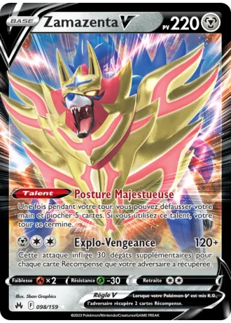 Zamazenta V #098/159 — Zénith Suprême