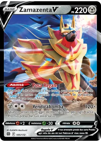 Zamazenta V #105/172 — Astri Lucenti