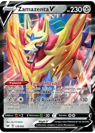 Zamazenta V #139/202 — Épée et Bouclier