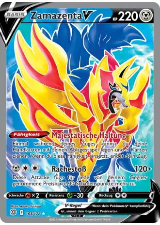 Zamazenta V #163/172 — Strahlende Sterne