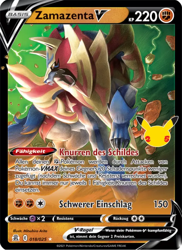 Zamazenta V #18 — Celebrations