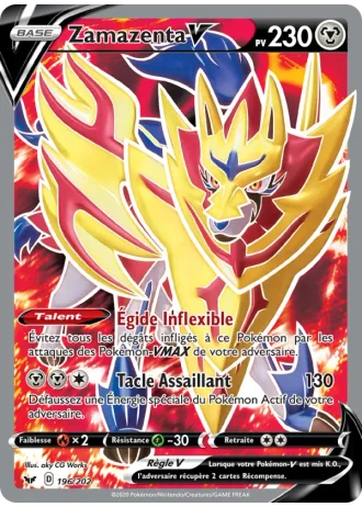 Zamazenta V #196/202 — Épée et Bouclier