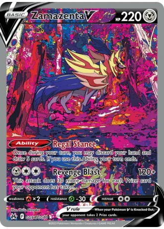 Zamazenta V GG54/70 — Galarian Gallery (Crown Zenith)