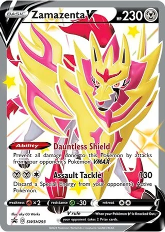 Zamazenta V SWSH293 — Sword & Shield Promos