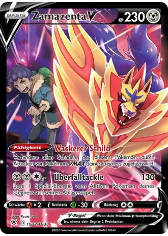Zamazenta V TG22/30 — Trainergalerie (Astralglanz)
