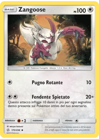 Zangoose #173 — Eclissi Cosmica