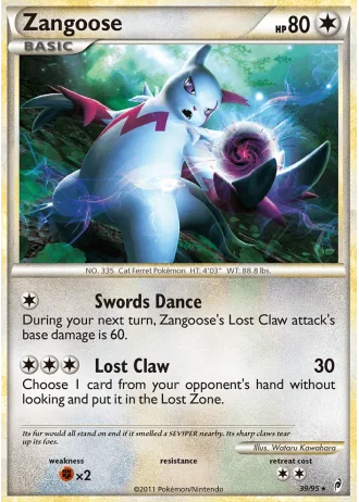 Zangoose #39 — Richiamo delle Leggende