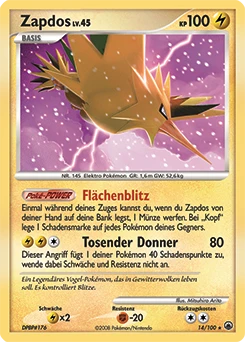 Zapdos #14 — Majestätischer Morgen