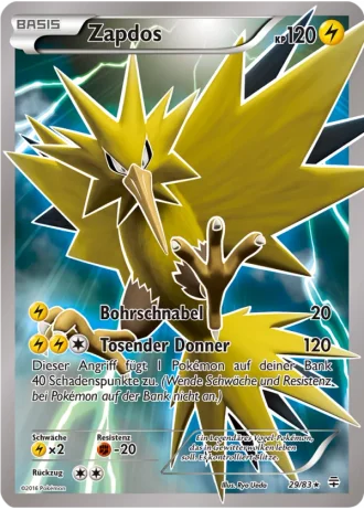 Zapdos #29/83 — Generationen