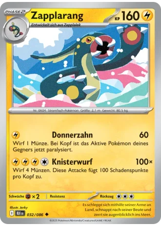 Zapplarang #032/86 — Schwarze Blitze