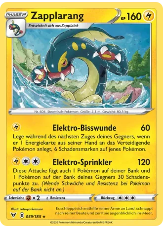 Zapplarang #59/185 — Farbenschock