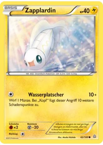 Zapplardin #62/160 — Protoschock