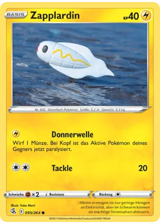Zapplardin #95/264 — Fusionsangriff