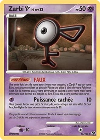 Zarbi F #56/106 — Duels au Sommets