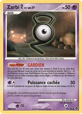 Zarbi G #57/106 — Duels au Sommets