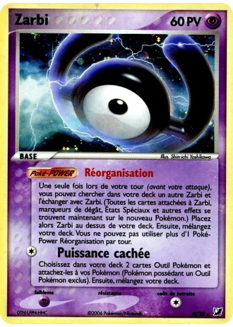 Zarbi H/28 — EX Forces Cachées Collection Zarbi