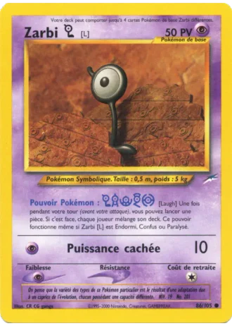 Zarbi L #86/105 — Neo Destiny