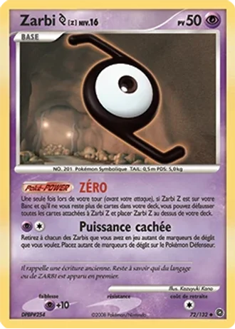 Zarbi Z #72/132 — Merveilles Secrètes