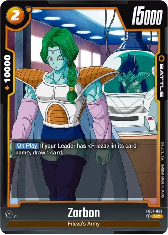 Zarbon  FB07-082 — Wish for Shenron (FB07)
