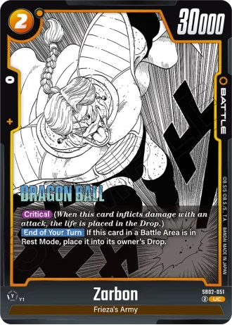 Zarbon SB02-051 — Manga Booster 02 (SB02)