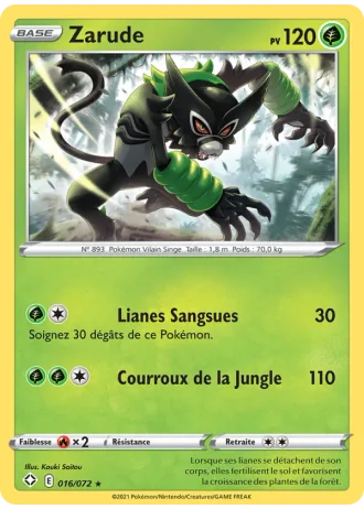 Zarude #16/72 — Destinées Radieuses