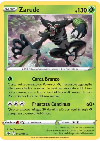 Zarude #19/198 — Regno Glaciale
