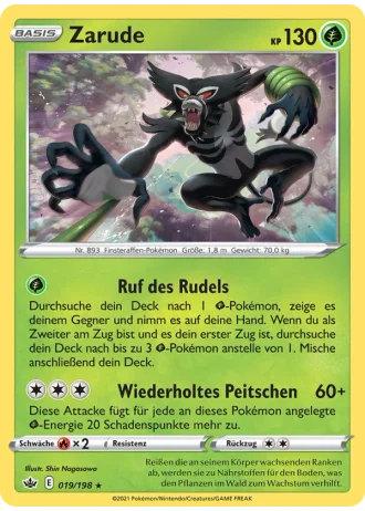 Zarude #19/198 — Schaurige Herrschaft