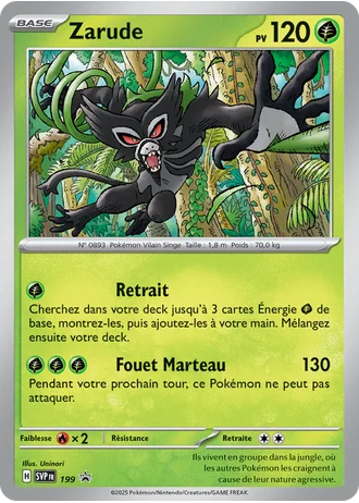 Zarude #199 — Écarlate & Violet Promos