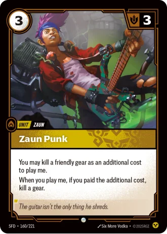 Zaun Punk #160/221 — Spiritforged