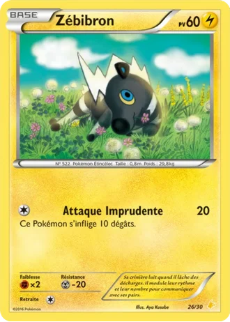 Zébibron #26 — XY Kit du dresseur (Pikachu Libre)