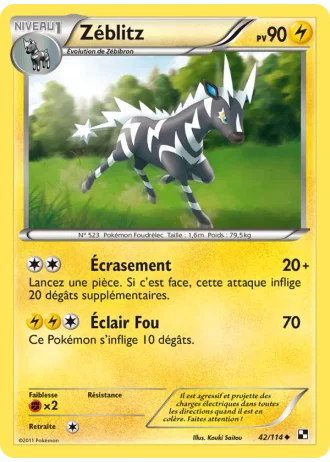 Zéblitz #42/114 — Noir & Blanc