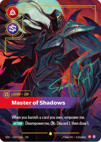 Zed, Master of Shadows #191*/166 — Vendetta