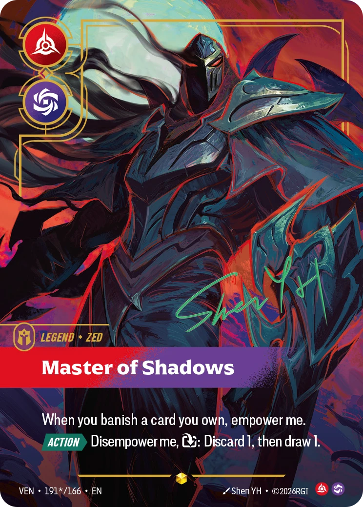 Zed, Master of Shadows #191s — Vendetta