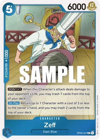 Zeff (OP03-047) — Pillars of Strength (OP03)