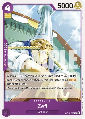 Zeff (OP12-072) — Legacy of the Master (OP12)