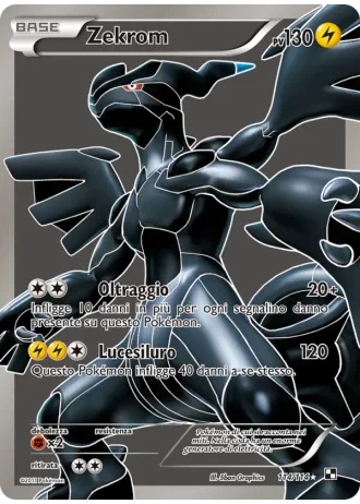 Zekrom #114 — Nero e Bianco