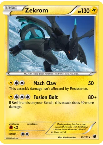 Zekrom #39 — Plasma Freeze