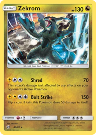 Zekrom #46 — Dragon Majesty