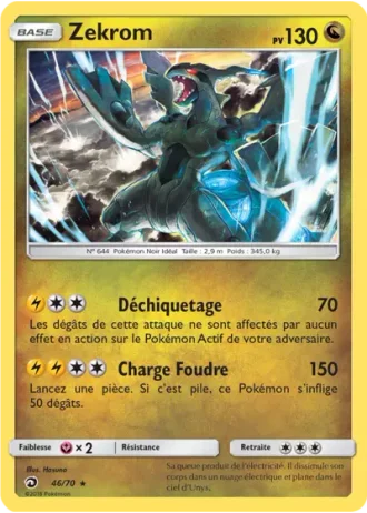 Zekrom #46 — Majesté Des Dragons